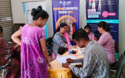Organised a free BP/Sugar check up camp at Mahadwar Road