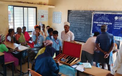 Lok Kalp Foundation & Netradarshan Eye Hospital ( A unit of Dr Agarwals Healthcare Ltd ) Conduct Free Eye Camp at Amate Village, Khanapur