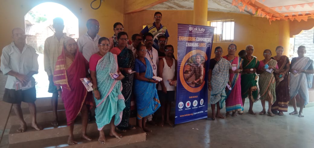 Lok Kalp Foundation Distributes Free Spectacles to Villagers of Parwad Village