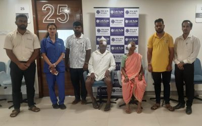 Lok Kalp Foundation & Netradarshan Eye Hospital Facilitate Free Cataract Surgeries for Patients from Habbanhatti and Maan Villages