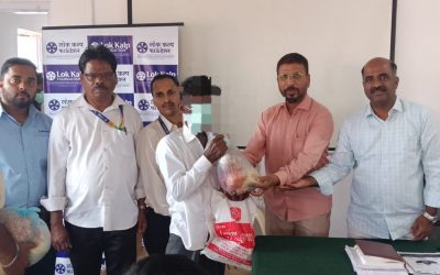 Lok Kalp Foundation Distributes Ration Kits to TB Patients in Khanapur Taluka
