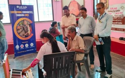 Free Eye Check – Up Camp conducted by Lok Kalp Foundation under CSR initiative