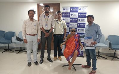 Lok Kalp Foundation & Netradarshan Eye Hospital Facilitate Free Cataract Surgery for Huland Village Patient