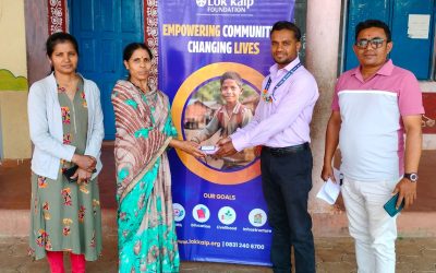 Lok Kalp Foundation Donates Free Spectacles to Students and Staff of Sarkari Ucha Prathamik Marathi Shala, Navge, Belagavi