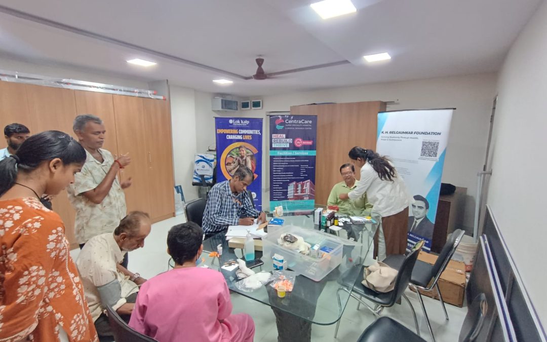 Free BP/Sugar  Check – Up Camp conducted by Lok Kalp Foundation under CSR initiative